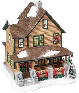 lot 7072 image: Department 56 Christmas Story Village Ralphies House Lit Building