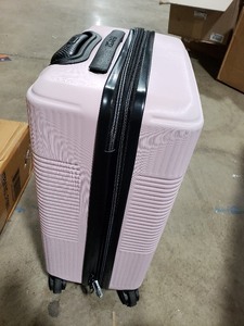 lot 7082 image: Rockland London Hardside Spinner Wheel Luggage, Mint, Carry-On 20-Inch