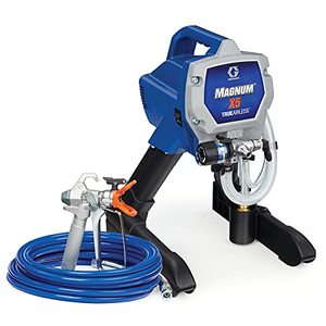 lot 7084 image: Graco Magnum 262800 X5 Stand Airless Paint Sprayer, Blue