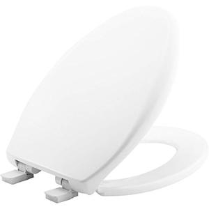 lot 7090 image: MAYFAIR 1887SLOW 000 Affinity Slow Close Removable Toilet Seat that will Never Loosen, Providing the Perfect Fit, ELONGATED, Long Lasting Solid Plastic, White