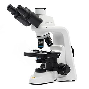 lot 7516 image: SWIFT Stellar 1 Pro-T Research-Grade Infinity Corrected Compound Microscope, 40X-2500X Magnification, Siedentopf Trinocular Head, Mechanical Stage, Ultra-Precise Focusing, Camera-Compatible