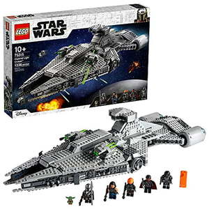 lot 7518 image: LEGO Star Wars Imperial Light Cruiser 75315 Awesome Toy Building Kit for Kids Featuring 5 Minifigures New 2021 (1 336 Pieces)