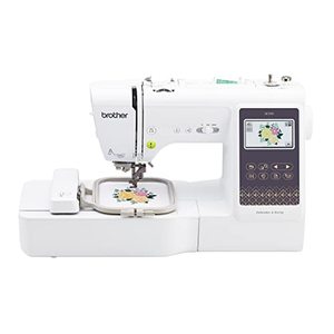 lot 7541 image: Brother SE700 Sewing and Embroidery Machine, Wireless LAN Connected, 135 Built-in Designs, 103 Built-in Stitches, Computerized, 4 x 4 Hoop Area, 3.7 Touchscreen Display, 8 Included Feet