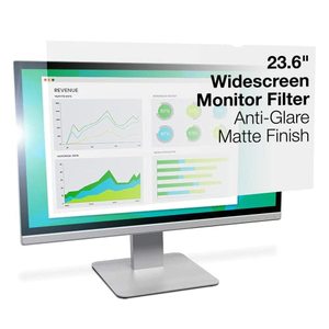 lot 7545 image: 3M Anti-Glare Filter for 23.6 Widescreen Monitor (AG236W9B), Clear