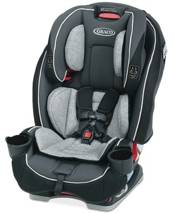lot 7607 image: Graco SlimFit All-In-One Convertible Car Seat