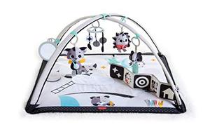 lot 8009 image: Tiny Love Black & White Gymini Infant Activity Play Mat With-Book, Magical Tales, Deluxe, 1