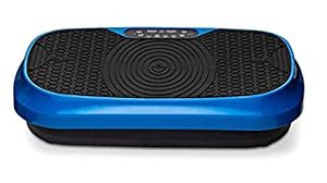 lot 8033 image: Lifepro Waver Mini Vibration Plate - Whole Body Vibration Platform Exercise Machine - Home & Travel Workout Equipment for Weight Loss, Toning & Wellness - Max User Weight 260lbs (Blue) (B084VTNH1S)