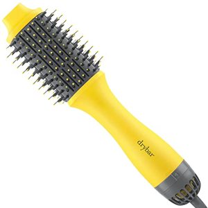 lot 8035 image: Drybar Double Shot Oval Blow Dryer Brush  Style, Dry, Brush in One Step (2.44 in)