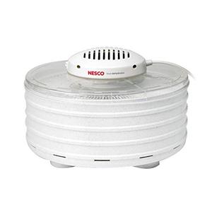 lot 8108 image: NESCO FD-37A Food Dehydrator, For Snacks, Fruit, Beef Jerky, Speckled White
