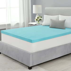 lot 8282 image: Mainstays 3 Memory Foam Mattress Topper Twin