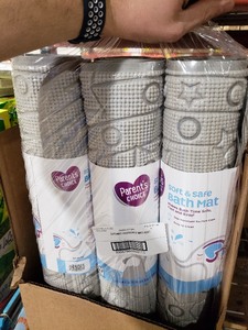 lot 8245 image: 3Pack Parents Choice Soft and Safe Bath Mat