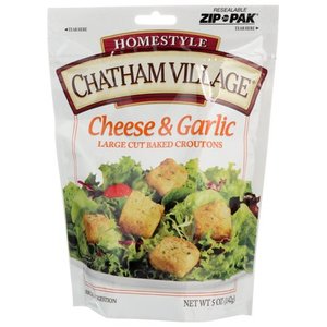 lot 8249 image: box of 12 Marzetti CHEESE & GARLIC CROUTONS