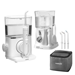 lot 1424 image: Waterpik Evolution and Nano Water Flosser Combo Pack