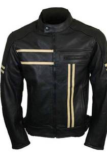 lot 1447 image: Mens Leather Jacket XL