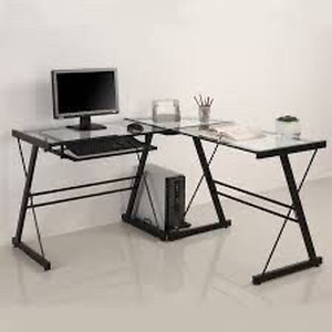 lot 5400 image: 3 Piece Contemporary Desk