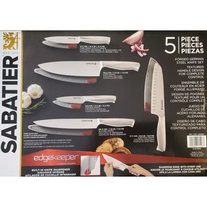 lot 5411 image: Sabatier 5 Piece Forged German Steel Knife Set