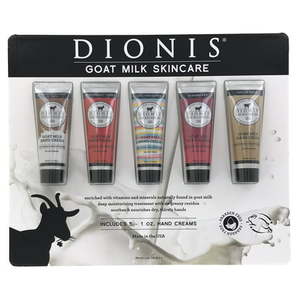 lot 5421 image: DIONIS Goat Milk Hand Cream 1 Ounce (Pack of 5)