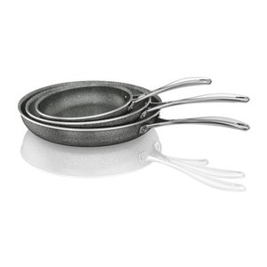 lot 5436 image: Henckels Capri Granitium 3Pc. Aluminum Nonstick Frypan Set