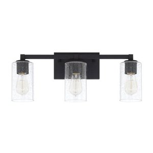 lot 6408 image: Capital Lighting Ravenwood 3 Light 23 Wide Bathroom Vanity Light