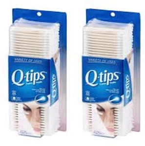 lot 6420 image: 2 Pack Q-Tips 625ct Each
