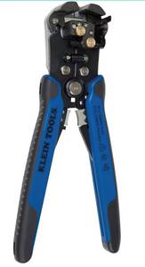 lot 4086 image: Klein Tools 11061 Wire Stripper  Wire Cutter for Solid and Stranded AWG Wire, Heavy Duty Kleins are Self Adjusting