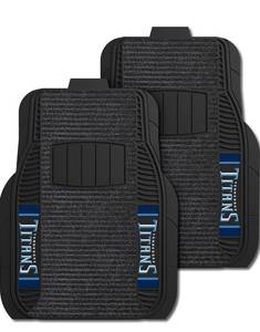 lot 14475 image: FANMATS NFL Titans Car Floor Mats