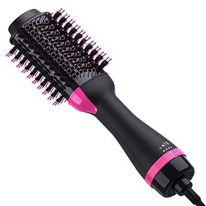 lot 14478 image: Hair Dryer Brush Blow Dryer Brush in One, Hair Dryer and Styler Volumizer Professional 4 in 1 Hot Air Brush, Negative Ion Anti-Frizz Blowout Hair Dryer Brush