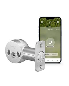 lot 14423 image: Level Bolt Smart Lock - Smart Deadbolt that Works with Your Existing Lock for Keyless Lock Entry, App-Enabled Bluetooth Lock with Smartphone Access, Compatible with Apple HomeKit