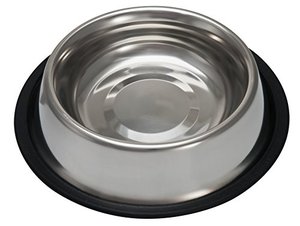 lot 14461 image: 2 Loving Pets Standard No-Tip Dog Bowl, 16-Ounce