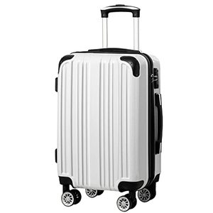 lot 14513 image: Coolife Luggage Spinner 20 Carry On