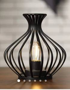 lot 14520 image: 7.5 High Table Lamp LED Wireless Lamp, Battery Operated