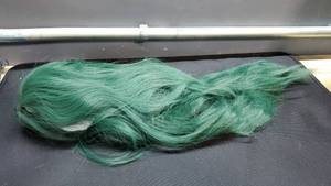 lot 20885 image: Feshfen Green Wig, 21 Wig