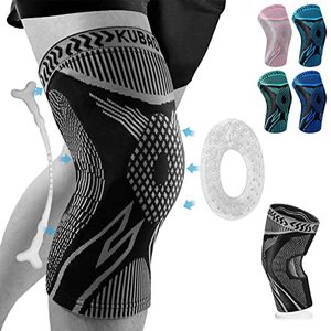 lot 20899 image: KUBAO Volleyball knee pad Professional Knee Brace Knee Compression Sleeve Support for Men Women Medical Grade Knee Protector for Running Meniscus Tear Arthritis Joint Pain Relief