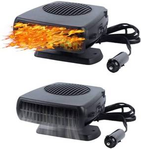 lot 20912 image: Haiabei Portable Car Heater Fan,Plug-in Anti-Fog 150W 12V Car Fan Windshield Defroster Automobile Heater Warmer Vehicle Demister Fast 2 in 1 Heating Cooling Dryer Auto 360-degree Rotation Heater Fan