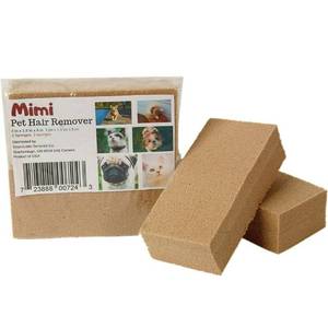 lot 20914 image: Mimi Pet Hair Remover - Remove Dog, Cat and Other Pet Hair from Furniture, Carpet, Bedding and Clothing - 2 Sponge