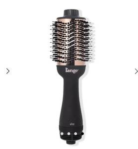 lot 26441 image: $$Lange 2355 Black Volume Le 75MM 1100W 2 in 1 Titanium Electric Brush Dryer. Retail $110.00