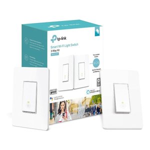 lot 26464 image: TP-Link HS210 In-Wall Smart Switch No Hub Required 2-Pack