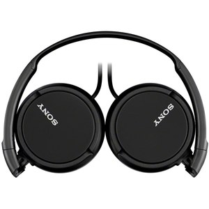 lot 26535 image: Sony - ZX Series Wired On-Ear Headphones - Black