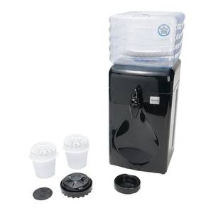 lot 26558 image: Little Luxury Vitality Non-Cooling Series 1 Gal. Countertop Filtration System in Black