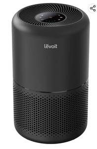 lot 26563 image: Advanced 3-Stage Filtration System HEPA air purifier with a combination of pre-filter, activated carbon filter and true HEPA filter effectively removes 99. 97% of airborne particles as small as 0.