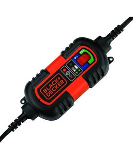 lot 31302 image: BLACKDECKER BM3B Fully Automatic 6V12V Battery ChargerMaintainer with Cable Clamps and O-Ring Terminals