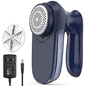 lot 31308 image: BEAUTURAL Sweater Fabric Shaver Home-Edition AC Adapter or Battery Powered Powerful and Efficient Lint Remover for Clothes and Furniture 6.1oz Large Collection Container Special for Your
