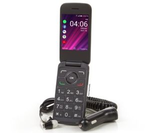 lot 16660 image: Retail - $64.72 Tracfone Alcatel MY FLIP 2 with 1200 TalkText Factory Sealed