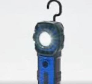 lot 59263 image: SecureBrite Rechargeable Flashlight with Magnets & Hook M Red