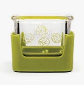 lot 59281 image: RSVP Brussel Sprout Prepping Tool Green,set of 2