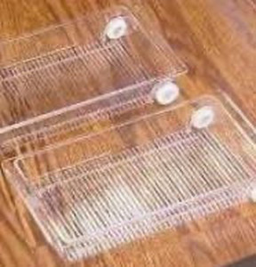 lot 59289 image: Kuhn Rikon Set of (2) 6 x 12 Rolling Fridge Drawers Clear