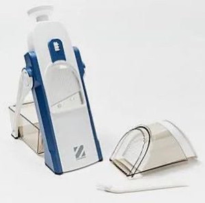 lot 59355 image: Geoffrey Zakarian Safe Slice Upright Mandolin Zakarian Blue,