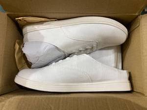 lot 59359 image: Spenco Orthotic Canvas Mules - Santa Rosa White 8-12 Medium