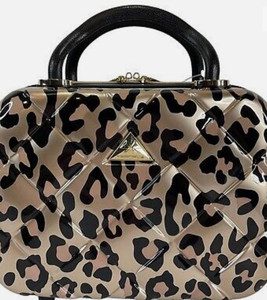 lot 59458 image: Triforce Hardside Beauty Case Double Sided Leopard