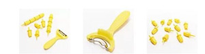 lot 59460 image: Kuhn Rikon Corn Zipper w Silk Remover Brush & 12 Corn Holders